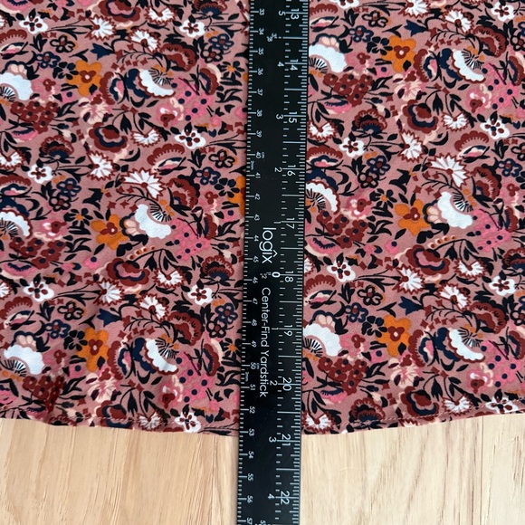 Floral Patterned Long sleeve Cowl Neck Size MP - Picture 11 of 12